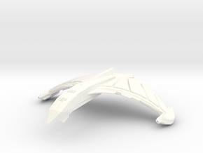 Starship Blood Hawk - Attack Mode in White Processed Versatile Plastic