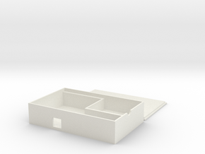 LibraryBox Container in White Natural Versatile Plastic