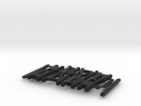 widetrack shapeways in Black Natural Versatile Plastic