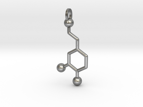 Dopamine Molecule in Natural Silver