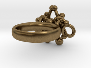 Sbosos 001 (7 cm inner ring) in Natural Bronze