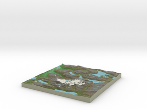 Terrafab generated model Mon Apr 07 2014 22:13:29  in Full Color Sandstone