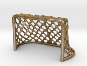 Hockey Net 6 inch in Polished Gold Steel