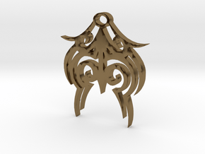Tytrian WhiteHawk Trial Necklace 3 in Polished Bronze