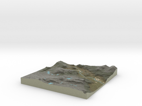 Terrafab generated model Tue May 06 2014 11:13:18  in Full Color Sandstone