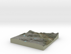 Terrafab generated model Fri Apr 18 2014 23:01:49  in Full Color Sandstone