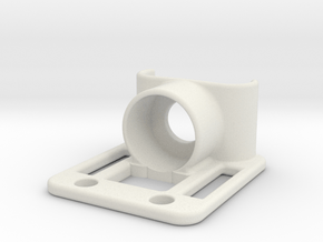 Z-bearing-mount in White Natural Versatile Plastic