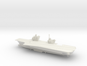 1/700 Future French Aircraft Carrier in White Natural Versatile Plastic