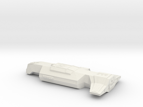 Anchient Ship in White Natural Versatile Plastic