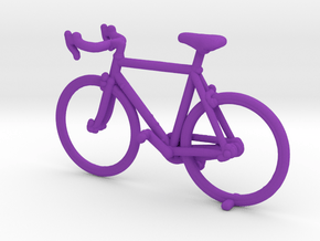 Singlespeed Bike in Purple Processed Versatile Plastic