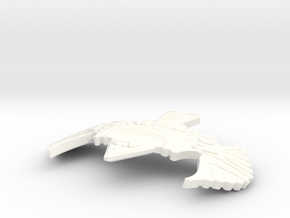 Reman Crow Fighter in White Processed Versatile Plastic