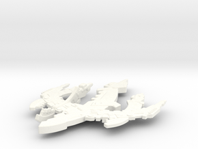 Breen Type V Frigate in White Processed Versatile Plastic
