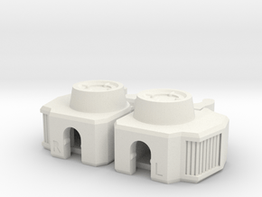 MC-KC01L Knee Connectors Lite in White Natural Versatile Plastic