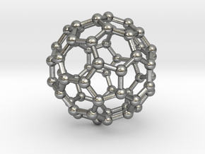 Buckyball Small in Natural Silver