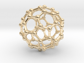 Buckyball Small in 14K Yellow Gold