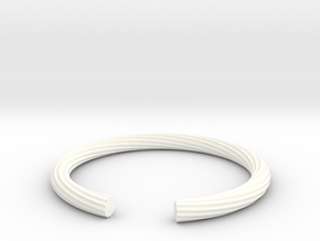 bracelet in White Processed Versatile Plastic