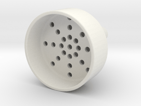 Buchner Funnel 60mm in White Natural Versatile Plastic