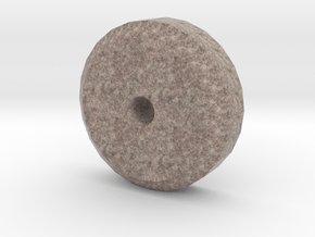 HO Scale 4' diameter Chilean Mill Roller in Full Color Sandstone