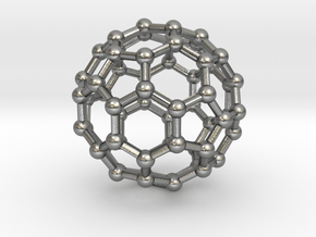 Buckyball Large in Natural Silver