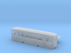 Aufbaubeiwagen (Werdauer BW) Spur H0m (1:87) in Smooth Fine Detail Plastic