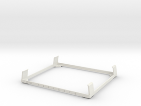 TOUGH Switch Wall Mount in White Natural Versatile Plastic