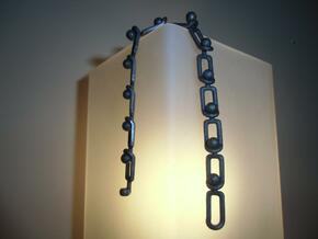 OLNA Bracelet 11+1 Link in Matte Black Steel