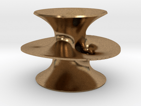 Costa's Minimal Surface in Natural Brass