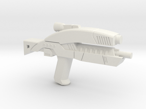 Avenged Rifle in White Natural Versatile Plastic