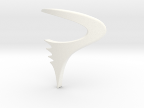 Logo Pinarello  - height 50mm in White Processed Versatile Plastic