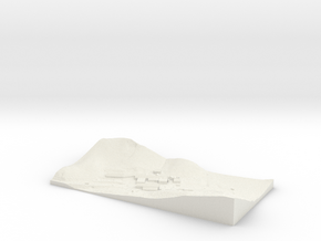 topographical overlay in White Natural Versatile Plastic