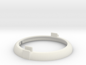 L861 Ring F2013 in White Natural Versatile Plastic