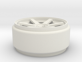 FRONT VOLK in White Natural Versatile Plastic