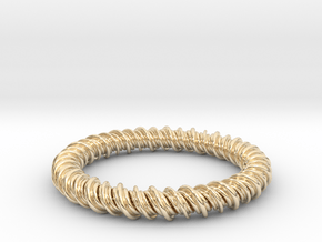 GW3Dfeatures Bracelet A2 in 14K Yellow Gold