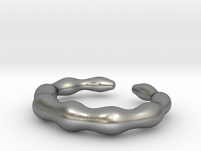 GW3Dfeatures Bracelet B in Natural Silver