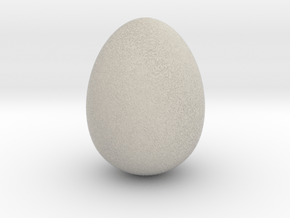 Cow bird egg smooth  in Natural Sandstone