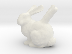 Bunnyr in White Natural Versatile Plastic