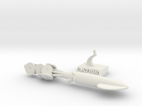 C-Squid in White Natural Versatile Plastic