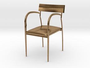 Bernhardt Studio Chair 3.75" tall in Natural Brass