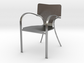 Strada Chair 3.7" tall in Natural Silver