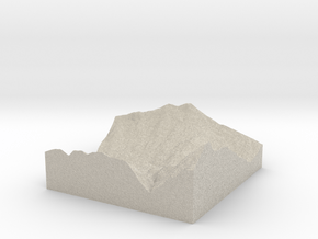 Model of Fuhren in Natural Sandstone