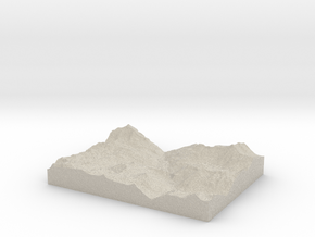 Model of La Daille in Natural Sandstone