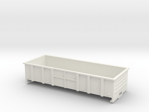LC Wagon, New Zealand, (HO Scale, 1:87) in White Natural Versatile Plastic
