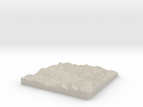 Model of Serneus in Natural Sandstone