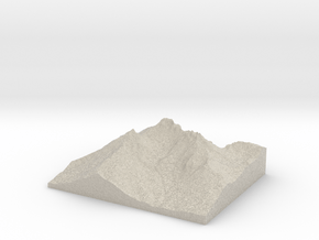 Model of Crook Glacier in Natural Sandstone