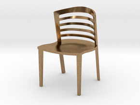 Lowenstein Chair 3.8" tall in Natural Brass