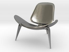 Steelcase Shell Chair 2.8" tall in Natural Silver