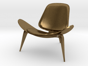 Steelcase Shell Chair 2.8" tall in Natural Bronze