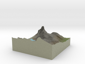 Terrafab generated model Tue May 27 2014 01:10:45  in Full Color Sandstone