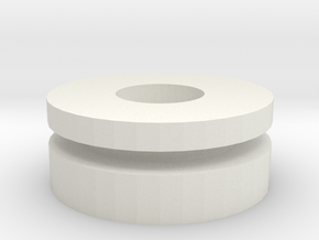 Covertec Wheel  in White Natural Versatile Plastic