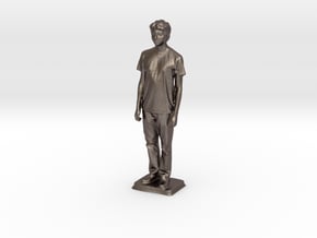 Mauricio - Pre Maker Faire Meetup May 2014 in Polished Bronzed Silver Steel